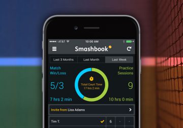 Smashbook App For Tennis Players