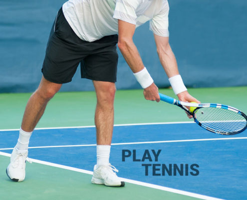 play tennis