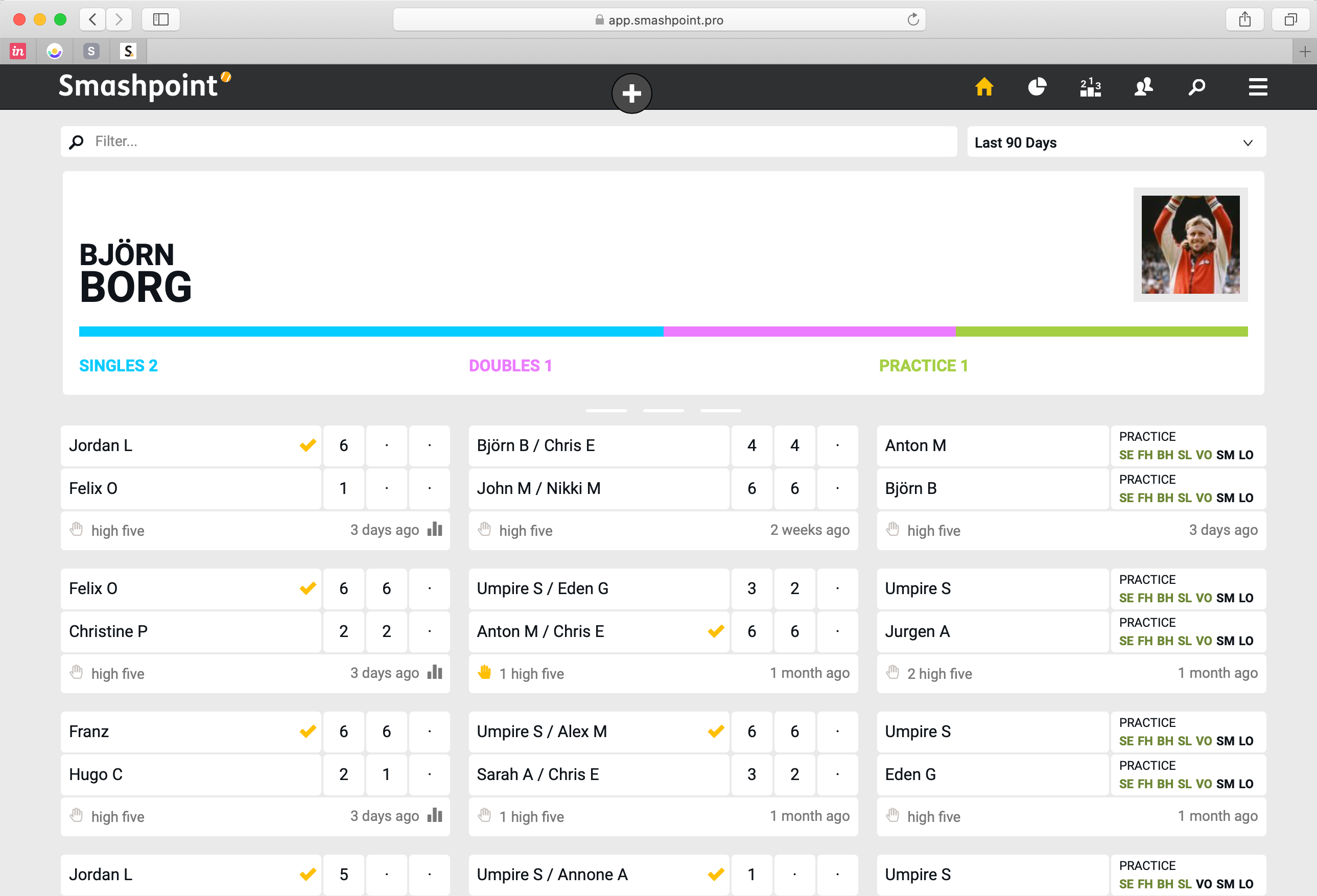 tennisTOUCH Tournament Software