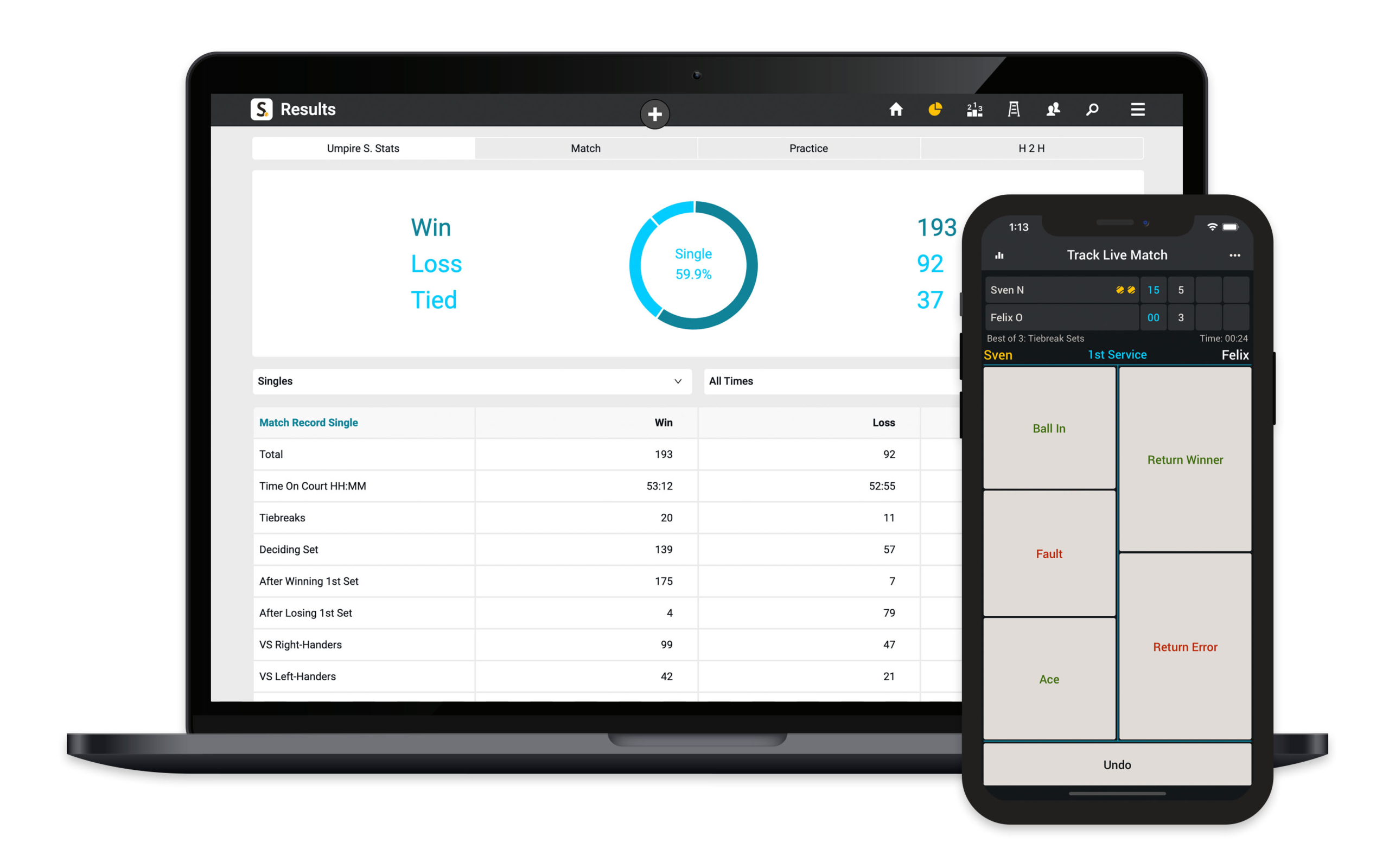 Smashpoint Tennis Tracker